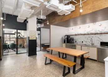 myflexoffice location bureaux miami downtown - Security building espace cuisine 1