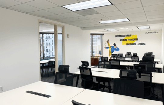 Myflexoffice Office for rent in Miami Brickel 710 Open space 2