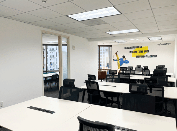 Myflexoffice Office for rent in Miami Brickel 710 Open space 2